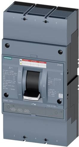 Siemens 3VA5580-1BB66-0AA0 Leistungsschalter in Grau - Bild 1