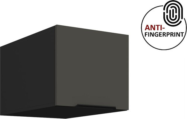 Küchen Aufsatzschrank ARIA in Graphite matt, wandmontiert, Breite: 40 cm - Bild 1