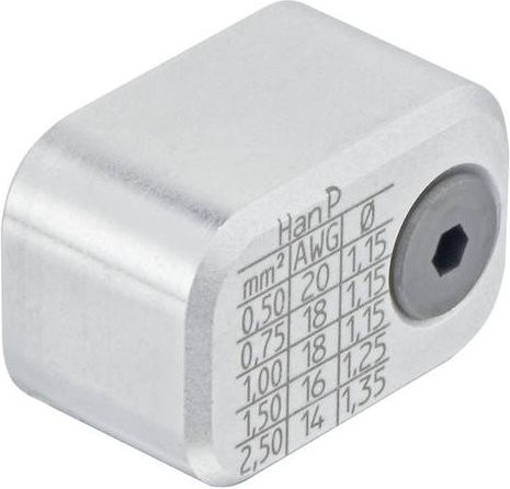 HARTING Positionierer 09990000886 in Silber - Bild 1