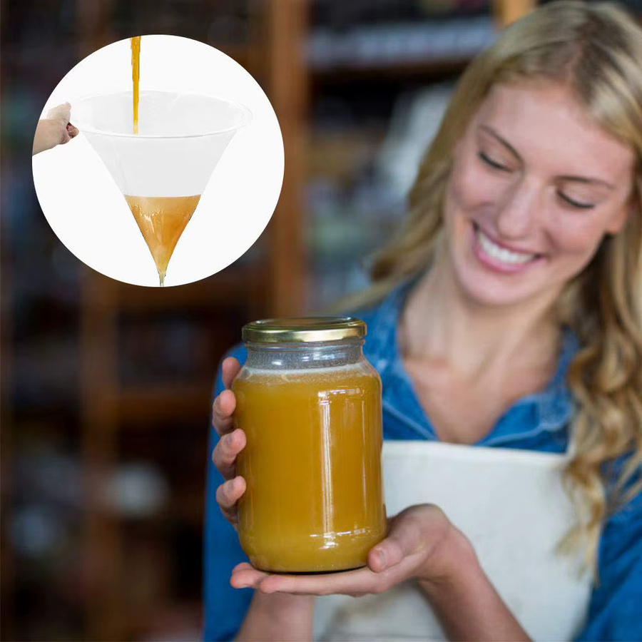 10er Set Bienenzucht Honigsiebe als Mesh-Filterbeutel zur Honigextraktion - Bild 5