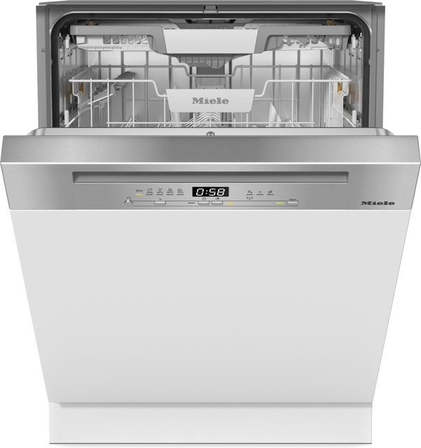 Miele Geschirrspüler Active Plus G 5410 SCi teilintegrierbar, Breite: 60 cm, Farbe: Silber - Bild 1