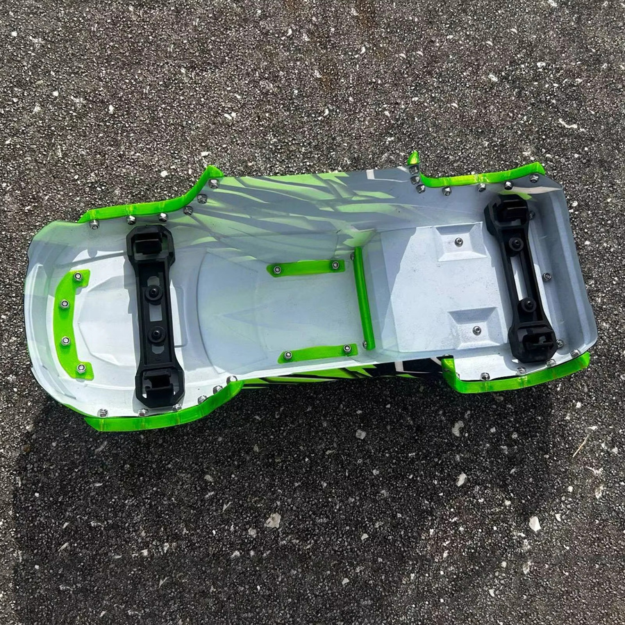 MagiDeal Karosserie-Schutzkit Mini Maxx, Zubehör, 1:10, Schwarz - Bild 4