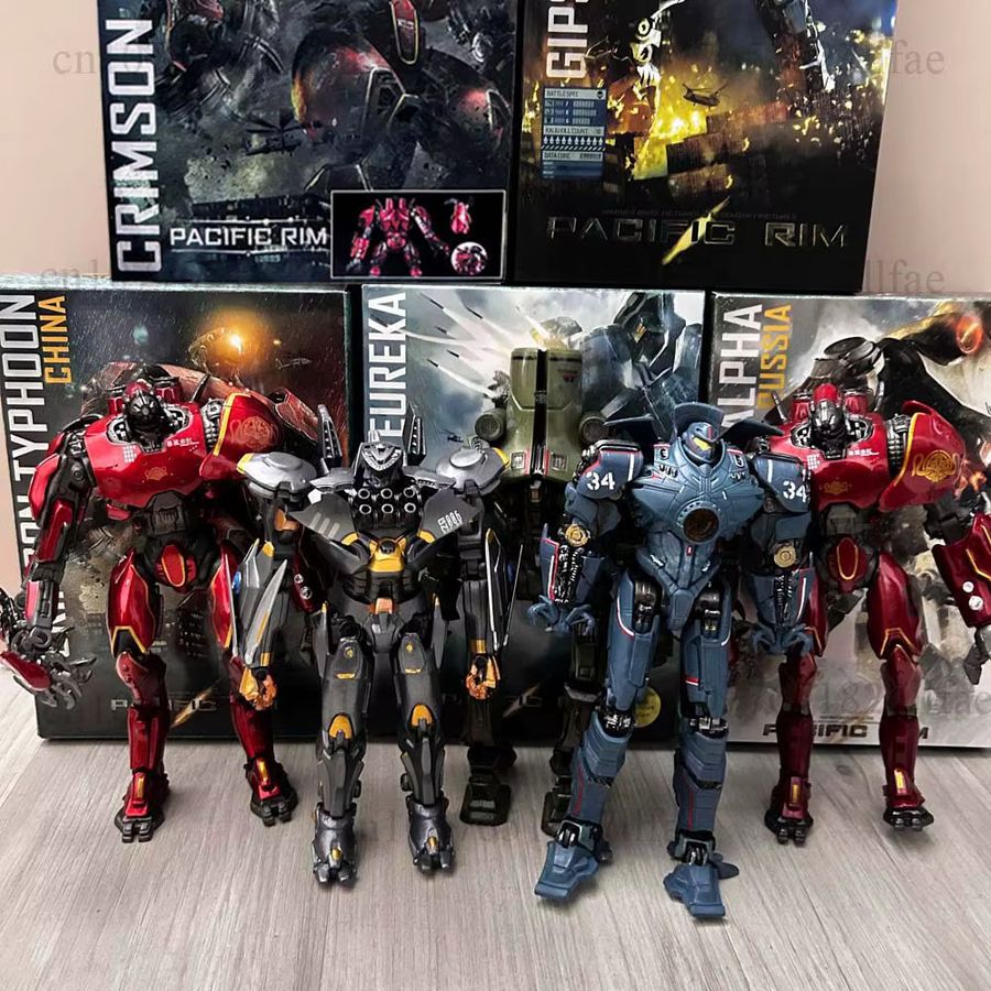 NECA Pacific Rim Gipsy Danger Mecha Figur mit LED-Funktion in Obsidian Fury Armor Edition - Bild 4