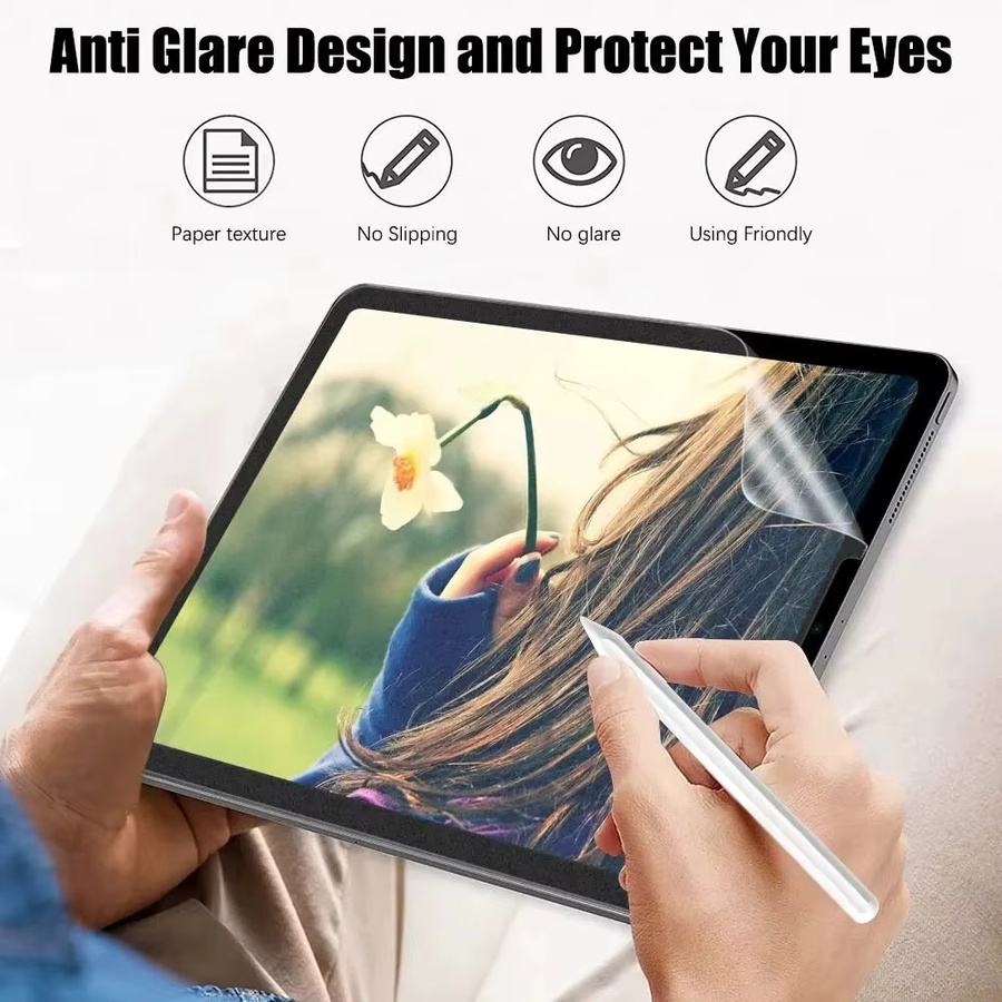 2 Stück Displayfolie mit Papiergefühl für Apple iPad Pro, iPad Air und iPad Mini, transparent - Bild 5