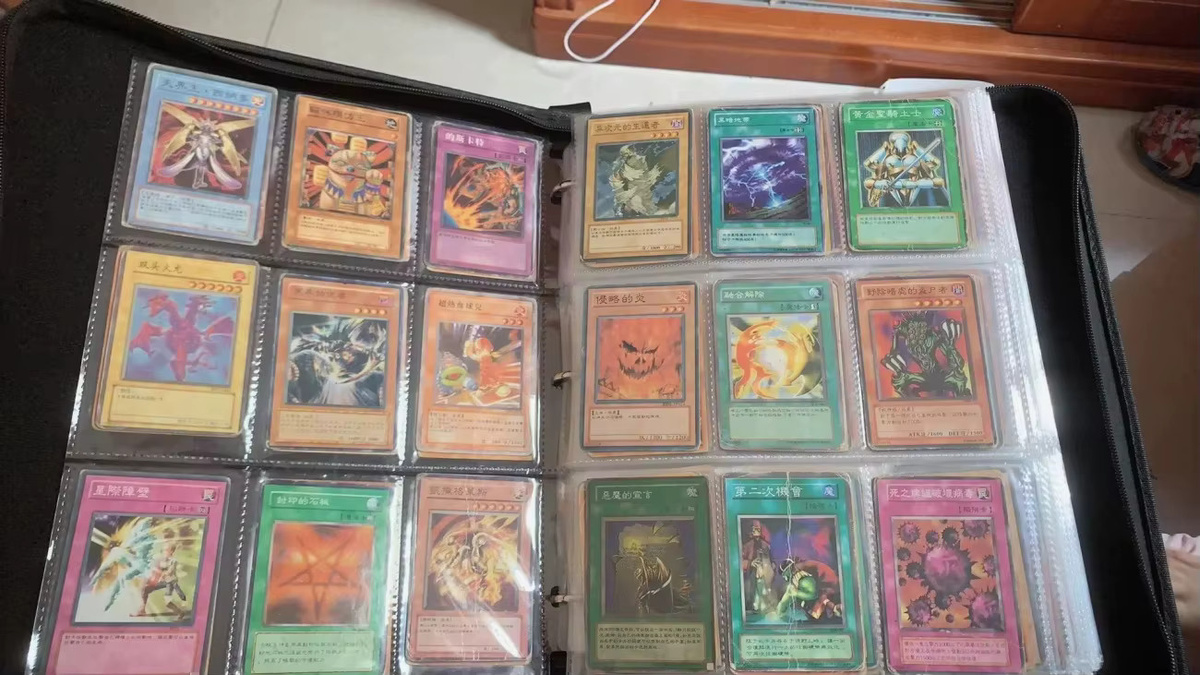 Bandai Yu Gi Oh! Kartenalbum, Sammelkarten, mit Reißverschluss - Bild 1