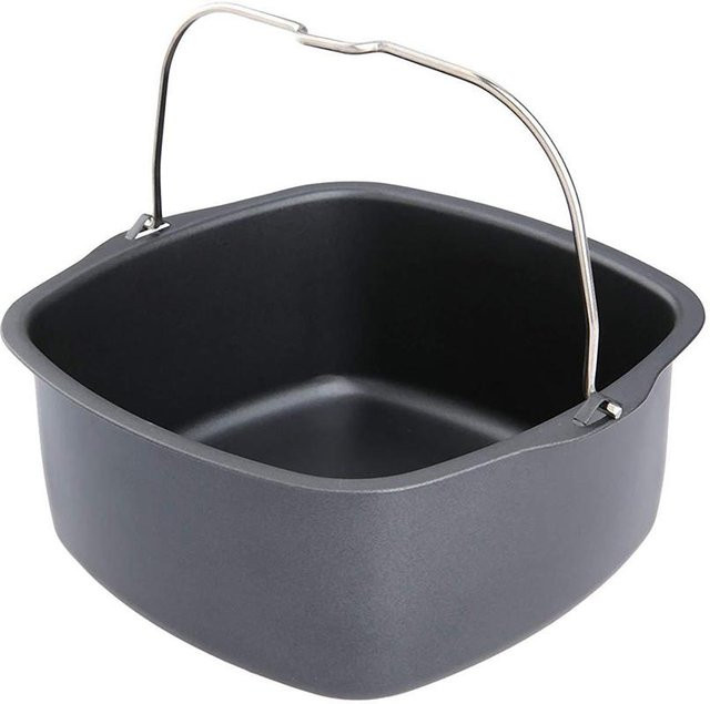 Philips Backform für Kuchen und Pizza, Schwarz, Non-Stick, Quadratisch, 17 x 17 cm - Bild 1