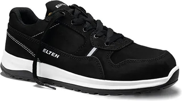 Elten Sicherheitshalbschuh Journey Black Low ESD S3 aus Nubukleder in Schwarz, Größe 48 - Bild 1