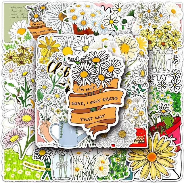 Charile Gänseblümchen Cartoon Aufkleber, multicolor - Bild 1