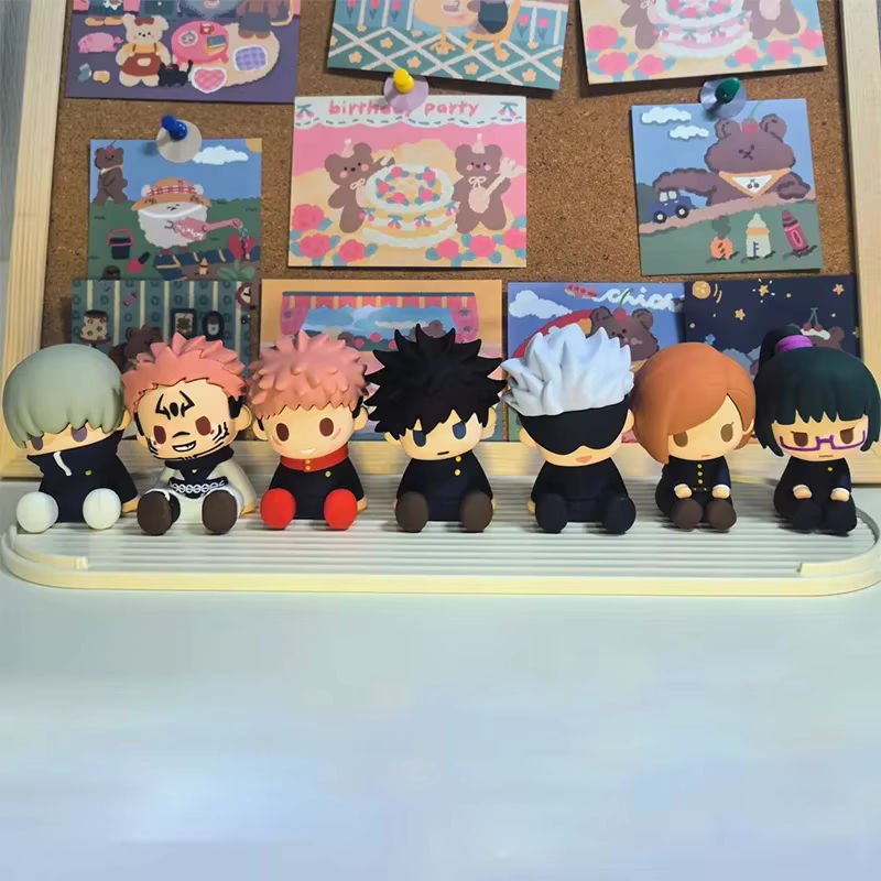 Bandai Jujutsu Kaisen Blind Box Anime Figuren Set aus Kunststoff, mehrfarbig - Bild 6