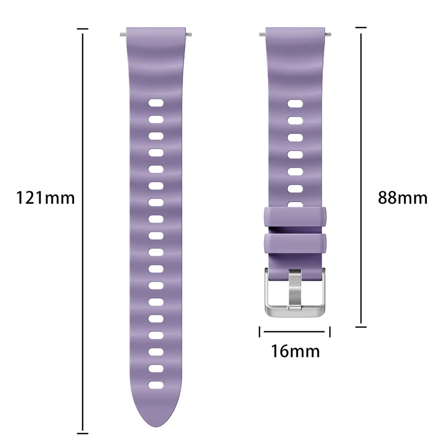 Uhrenarmband Silikon, Metallschnalle, Huawei Watch GT6, Unisex - Bild 3