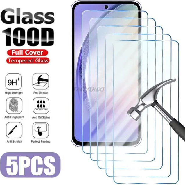Xiaomi Gehärtetes Glas Screen Protector für Redmi Note 15 Pro 14 13 12 11 10 9 15C 14C 13C 12C 10C 11S K70 K40 Transparent - Bild 1