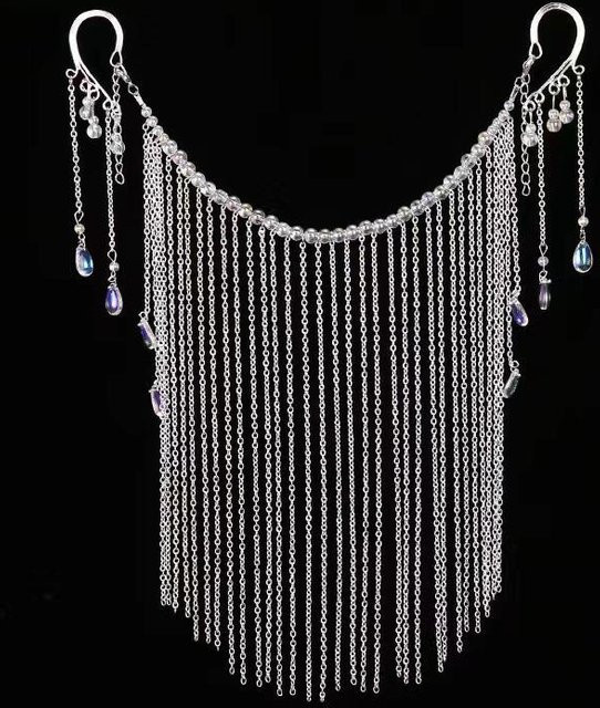 Kette Wassertropfen, gray, Damen - Bild 1