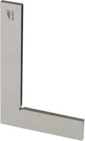 Helios Preisser Flachwinkel rostfrei DIN 875/0 Farbe: Silber, Schenkellänge: 60 cm x 40 cm - Bild 1
