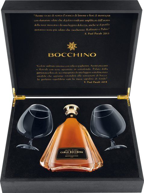 Carlo Bocchino Grappa Riserva, Italien, 43%vol, 0,7 l - Bild 1