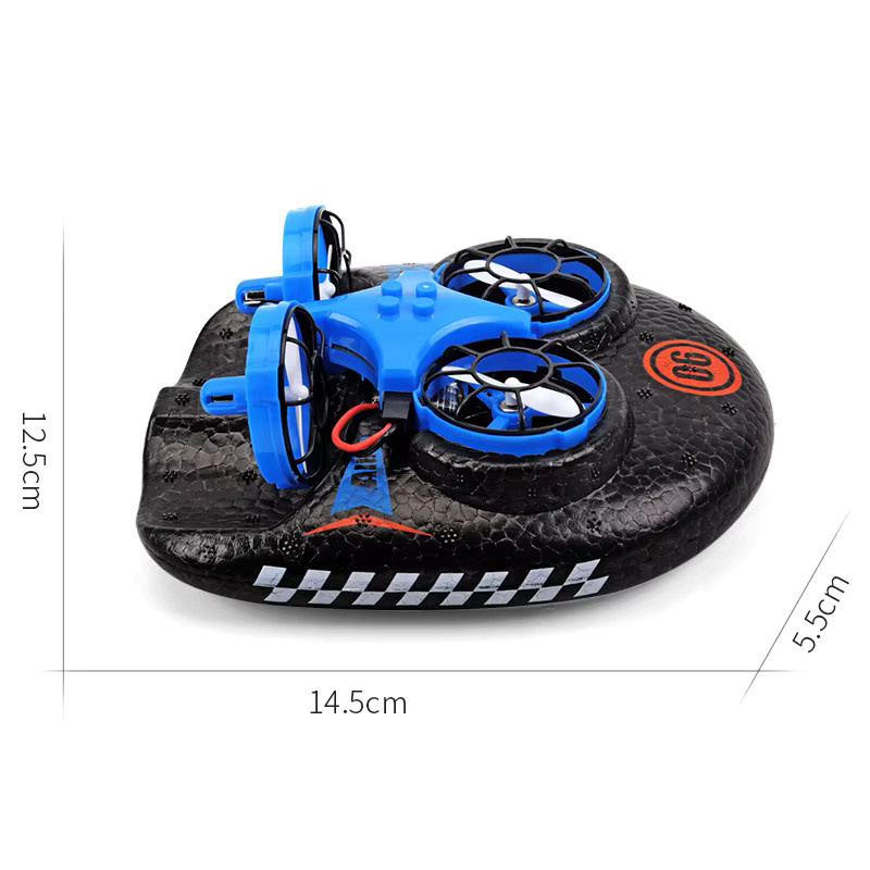 Tccicadas RC Hovercraft Drohne, Multifunktions Quadcopter, ab 14 Jahre - Bild 2