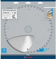 Bosch Multi Material Kreissägeblatt mit 96 Zähnen, Durchmesser: 300 mm, Bohrung: 30 mm, Farbe: Silber - Bild 1