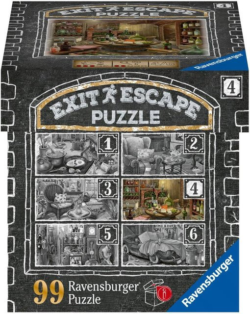 Ravensburger EXIT Im Gutshaus Weinkeller, Puzzle, 99 Teile - Bild 1