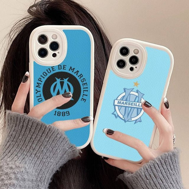 Potdemiel Handyhülle für iPhone 16 15 14 13 12 11 Pro Max Plus Leder Soft Case in Blau - Bild 1