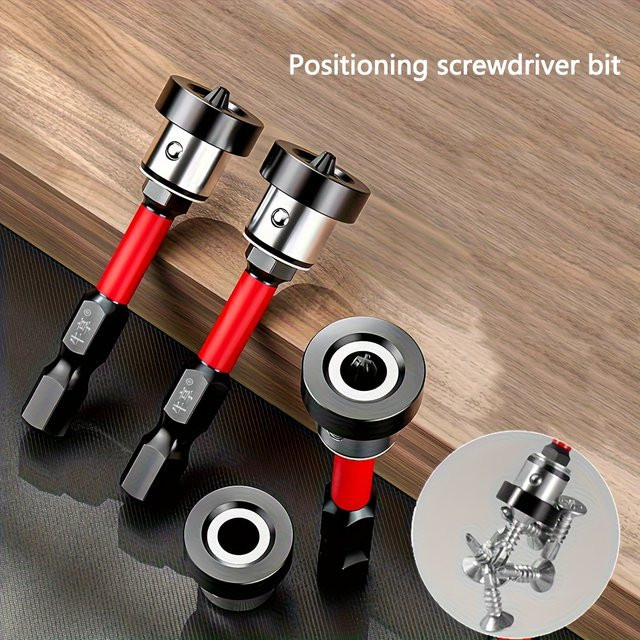 3 oder 5 Stück Phillips magnetische Schraubendreher-Bits PH2, 50 mm Länge, ideal für die Installation von Holzböden - Bild 1