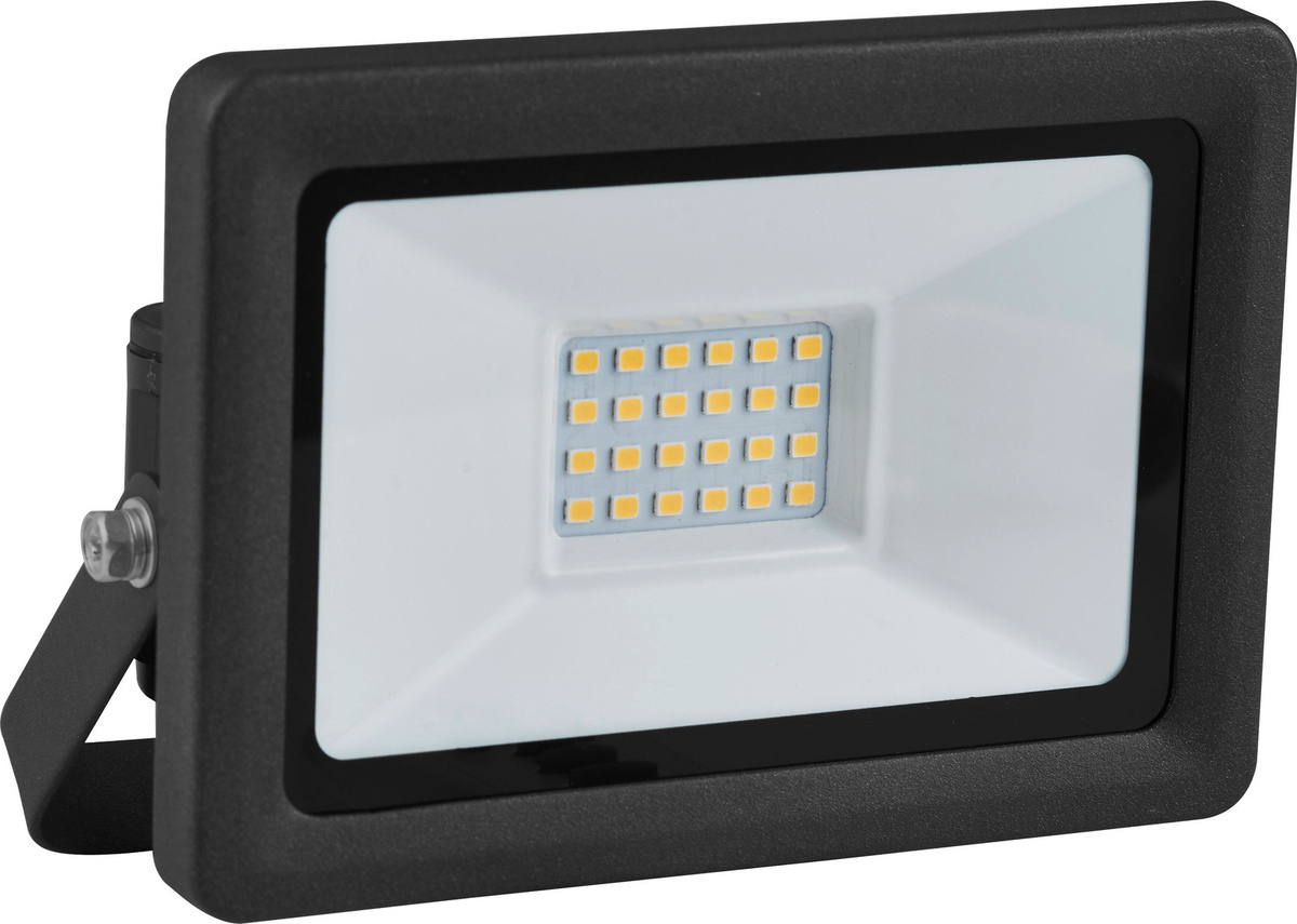as Schwabe Chip-LED Baustrahler 20W mit 1800 Lumen und 1m Leitung IP65 - Bild 1