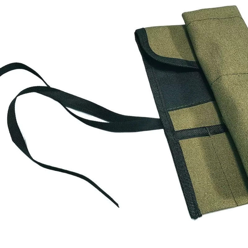 Heavy Duty Roll Up Werkzeugtasche aus Oxford-Gewebe in Grün B/T/H: 31,0 x 27,0 cm - Bild 3