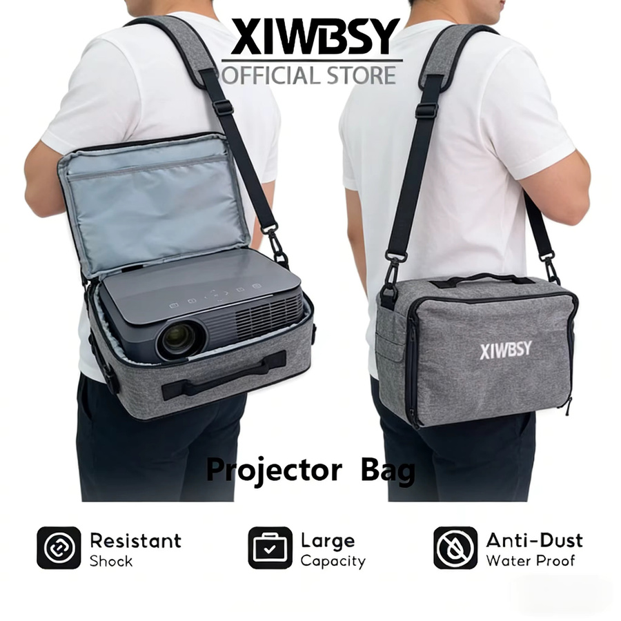 XIWBSY Projektortasche für T08 T07 T04-B in Grau - Bild 3