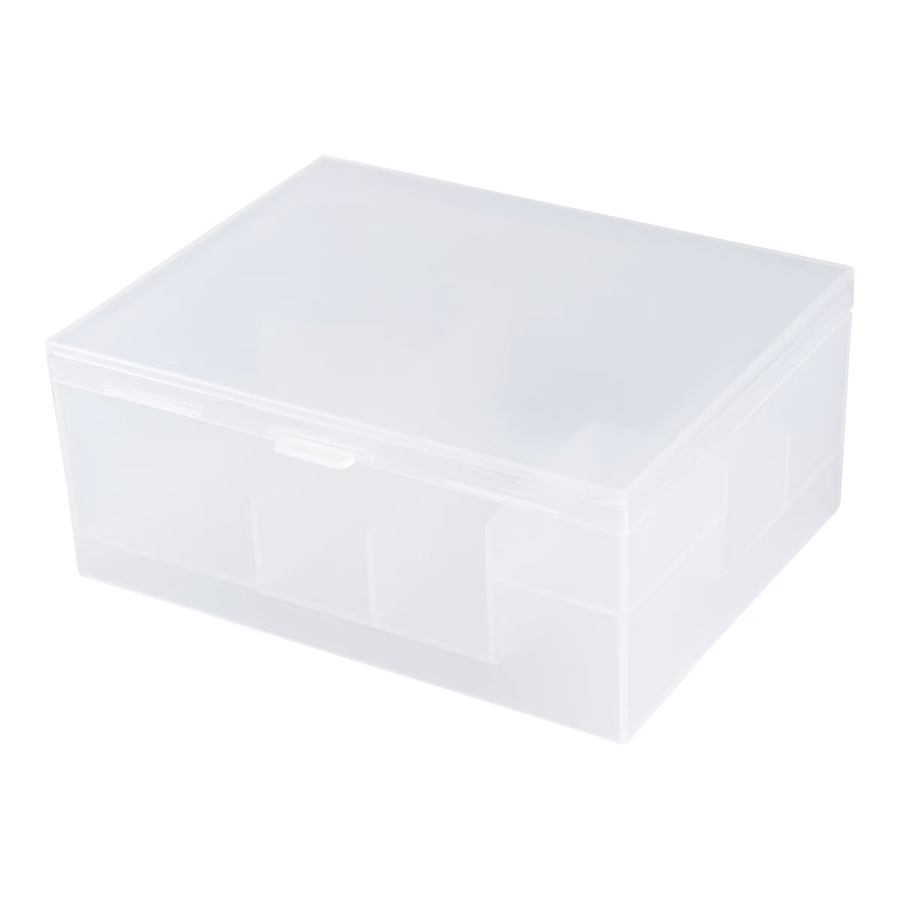 Ruco Batterie-Box aus transparentem Kunststoff - Bild 1