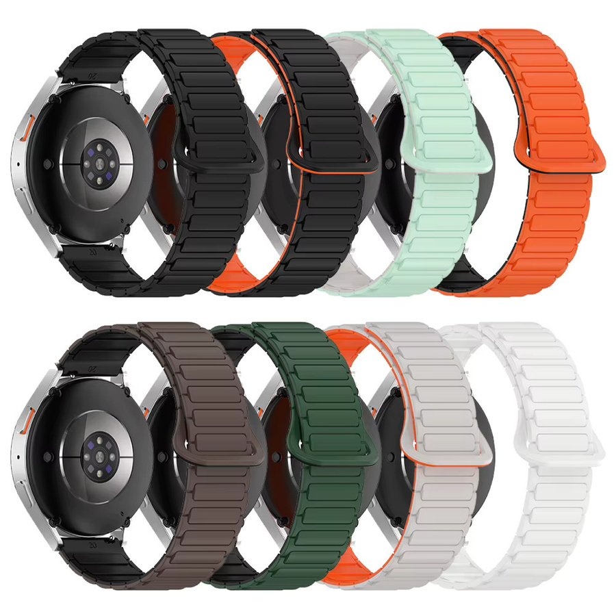 Magnetisches Armband Silikon, 20 22 mm, Unisex - Bild 3