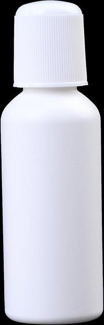 Medizinische Flüssigkeitsflasche mit Schwamm-Applikator, 100 ml, weiß - Bild 1