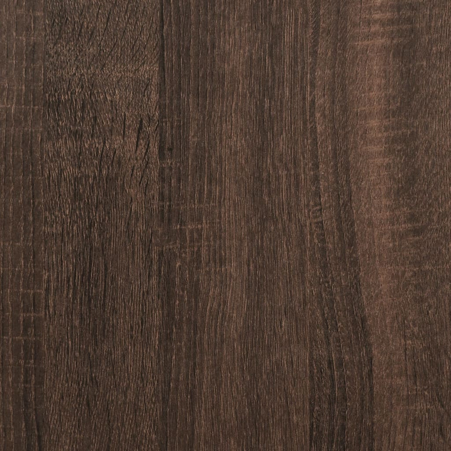 vidaXL Heizkörperverkleidung in Eiche Braun mit modernem Latten-Design aus Holzwerkstoff, B/T/H: 78 x 20 x 82 cm - Bild 4