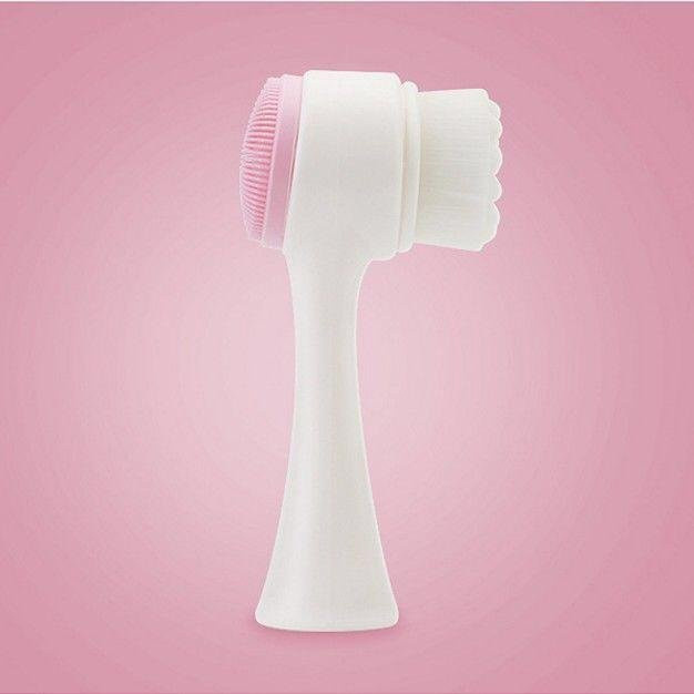 Love Home Garden Silikagel-Gesichtsbürste, rosa, Unisex - Bild 1