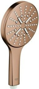 Grohe Handbrause Rainshower SmartActive 130 in Chrom mit Rain, Jet und Massage Funktionen sowie Anti-Limescale und Wassersparfunktion - Bild 1