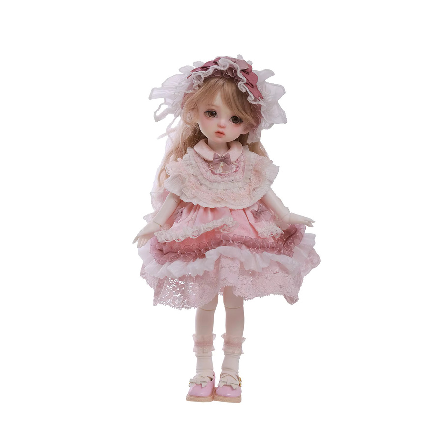 ShugaFairy Yomi Bjd Puppe 1/6 Fullset, Rosa, Prinzessin - Bild 4