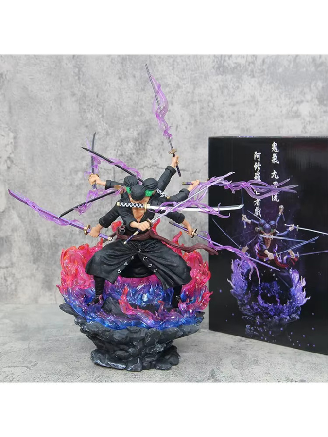 Bandai One Piece Roronoa Zoro Asura Actionfigur, 14cm, Einzelfigur - Bild 3