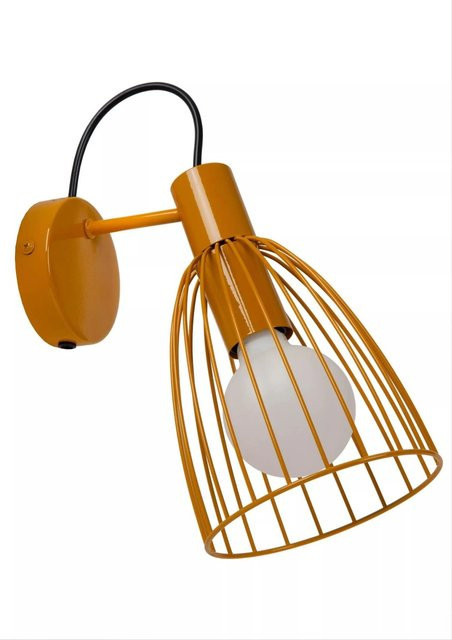 Licht-Erlebnisse Wandleselampe für Kinder aus Metall in Gelb, E27, Breite: 15 cm - Bild 1