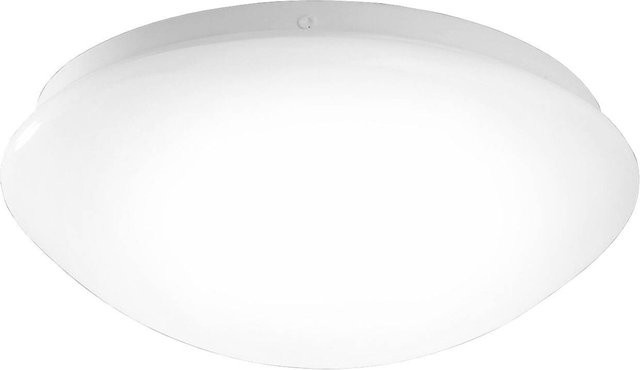 Just Light Deckenleuchte Andrea in Weiß aus Metall und Kunststoff mit LED und warmweißem Licht, Höhe: 10 cm, Durchmesser: 24,5 cm - Bild 1