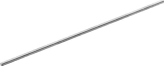 LUX-TOOLS Gewindestange M10 aus Stahl, verzinkt, Farbe: Silber, Länge: 1000 mm - Bild 1