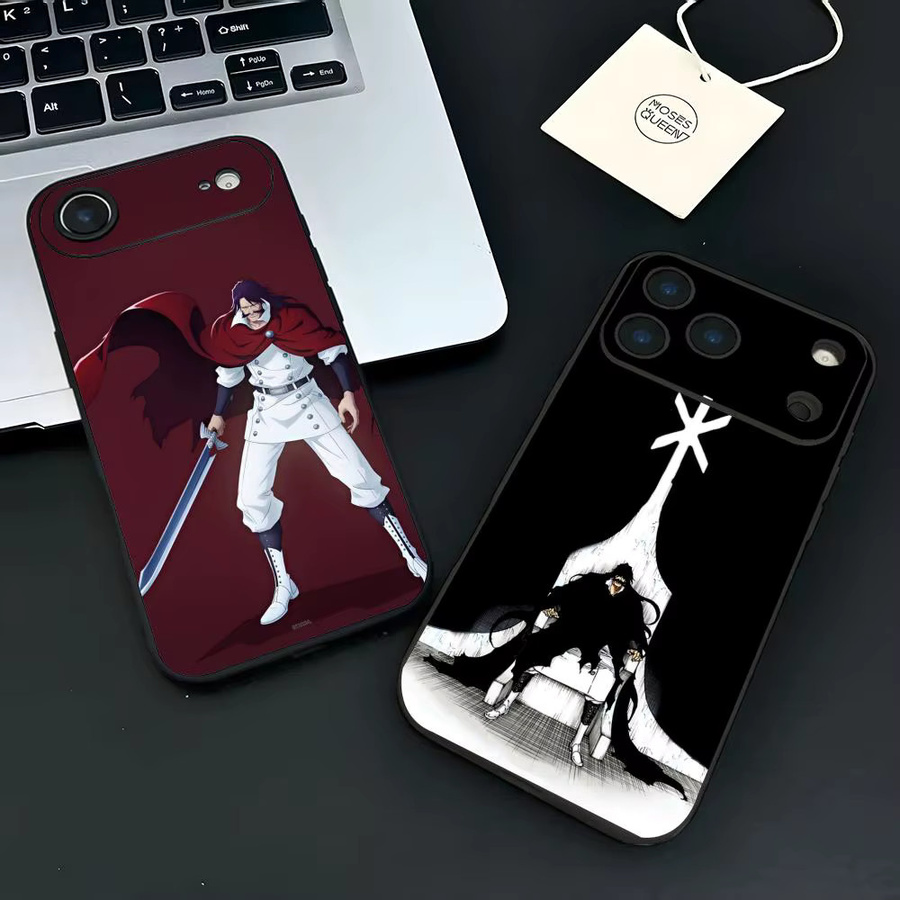 Anime-Charakter Yhwach Handyhülle für Apple iPhone 12-17 Air Plus Pro Max in Mehrfarbig und Schwarz mit Satin-Glanz-Finish - Bild 2