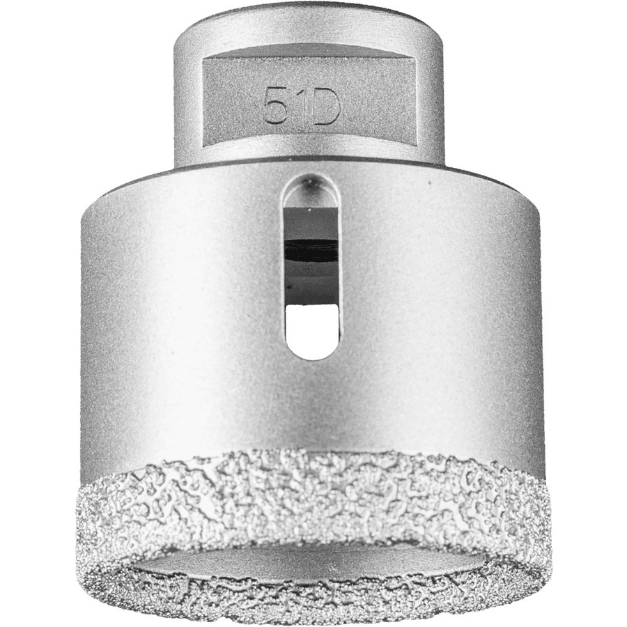 PFERD Diamant-Trockenbohrer DCD FL PSF für Fliesen mit Ø 51 mm und M14 Gewinde in Silber - Bild 2