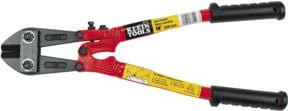 Klein Tools Bolzenschneider mit Stahlgriff in Rot, Länge: 356 mm - Bild 1