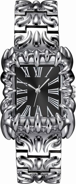 ZBJP Armbanduhr Quarz, Edelstahl, Silber, Rechteckig, Unisex - Bild 1