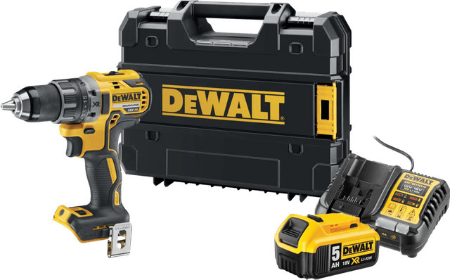 DeWalt DCD791NT-XJ Akku-Starterset XR 18V mit 5,0-Ah-Akku in Gelb - Bild 1