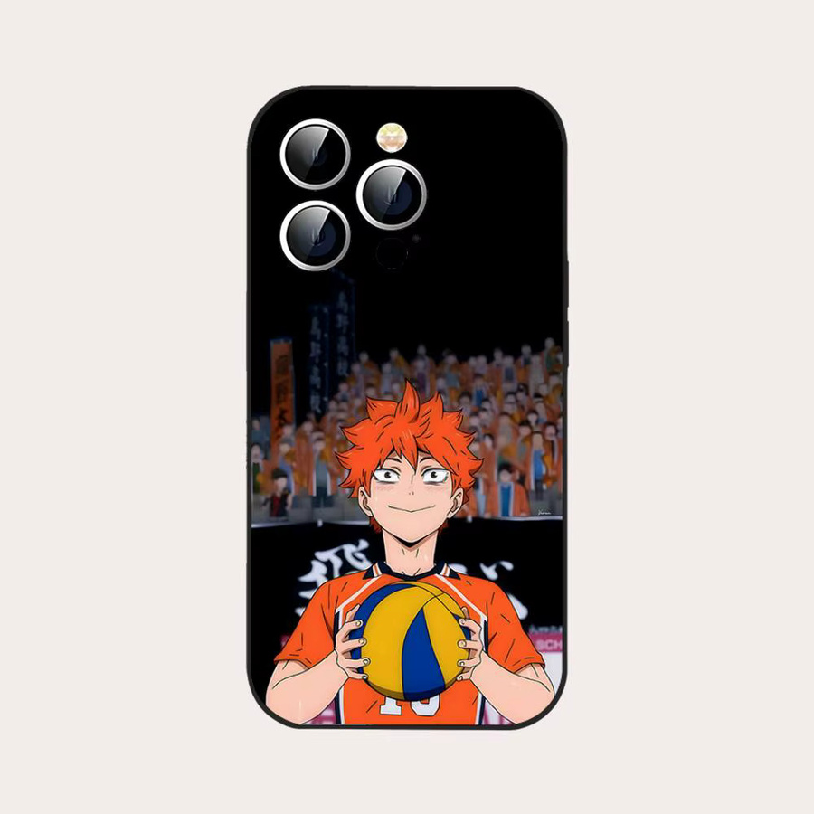 Mesuca Anime Haikyuu Handyhülle aus weichem TPU für iPhone 11 bis iPhone 17 Pro Max Plus Mini in Mehrfarbig - Bild 7