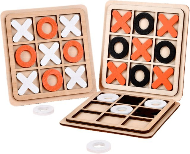 Datgo Schach Holz Puzzle Spielzeug Bunt / Mehrfarbig - Bild 1
