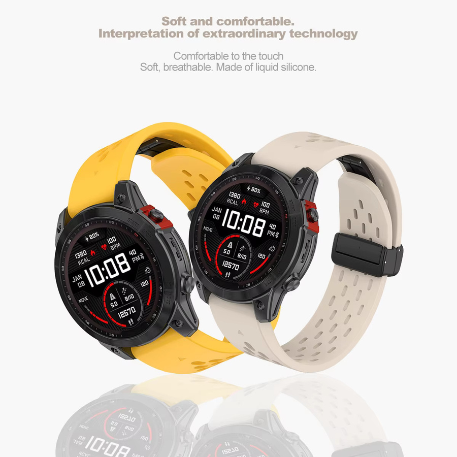 CHIICSMART Uhrenarmband Silikon, Unisex - Bild 1