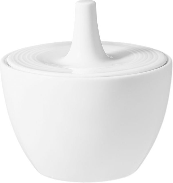 Seltmann Weiden Zuckerdose Beat Color Glaze Weiß 270 ml - Bild 1