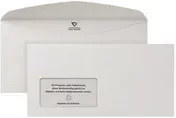 POSTHORN Briefumschläge 2000 Stück DIN C6/C5 mit Fenster, weiß und grau, selbstklebend - Bild 1