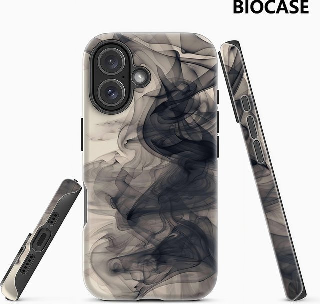 Apple Rauchschleier Handyhülle für iPhone 17 16 15 14 13 Pro Max Plus mit Magnetfunktion und robustem Doppelschicht-Schutz - Bild 1