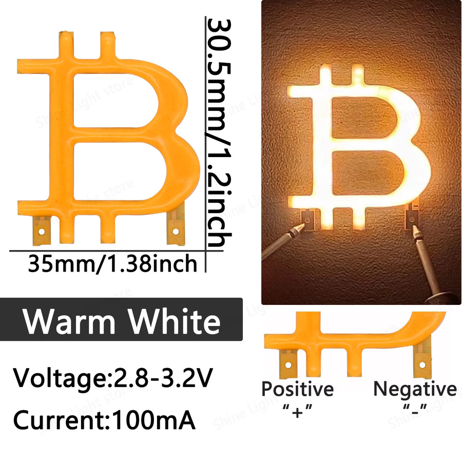 DT&ZM LED COB Micro Flash Kerzen Filament Diode in Warmweiß mit 3V - Bild 1