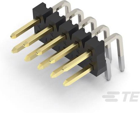 TE Connectivity Einbau-Stiftleiste Standard in Schwarz 2842164-5 - Bild 1